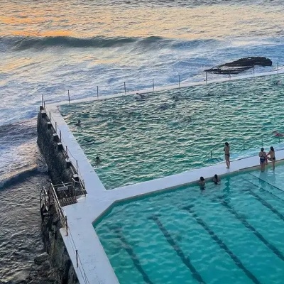 Dining at Bondi Icebergs